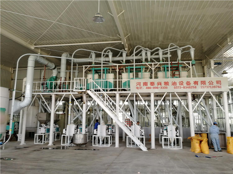 50TPD Corn Flour Milling Processing Equipment Line