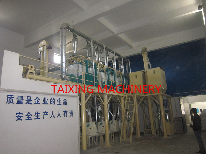 30-40 ton per day wheat flour milling machine plant