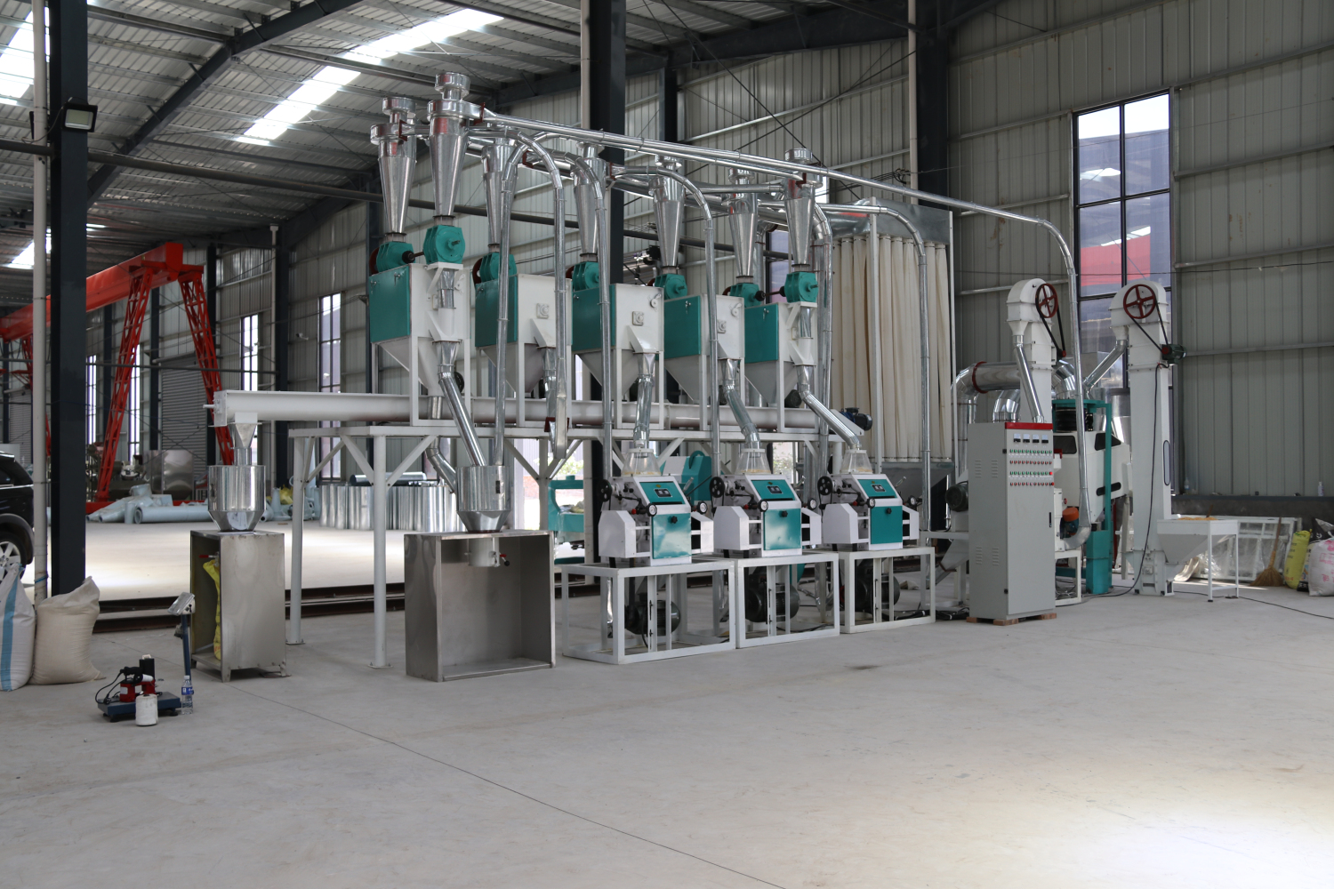 10Ton per day Maize flour milling machine