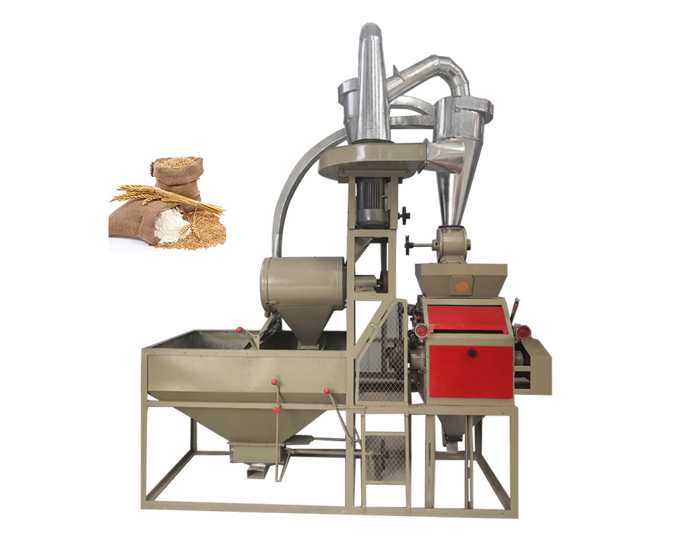 Small Scale corn/wheat Flour Roller Milling Machine