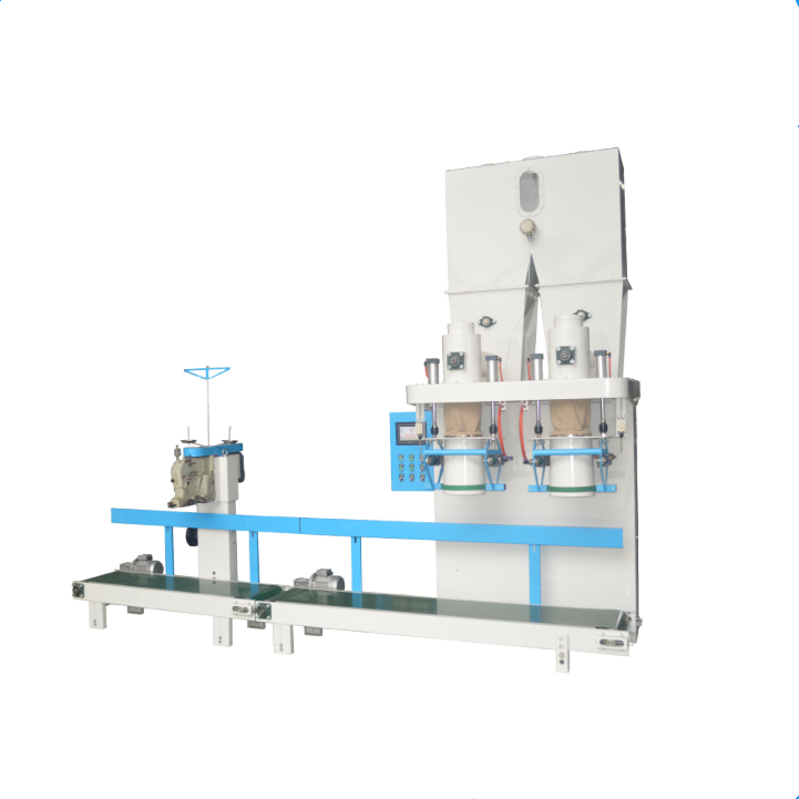 Automatic flour filling weighing packaging machine