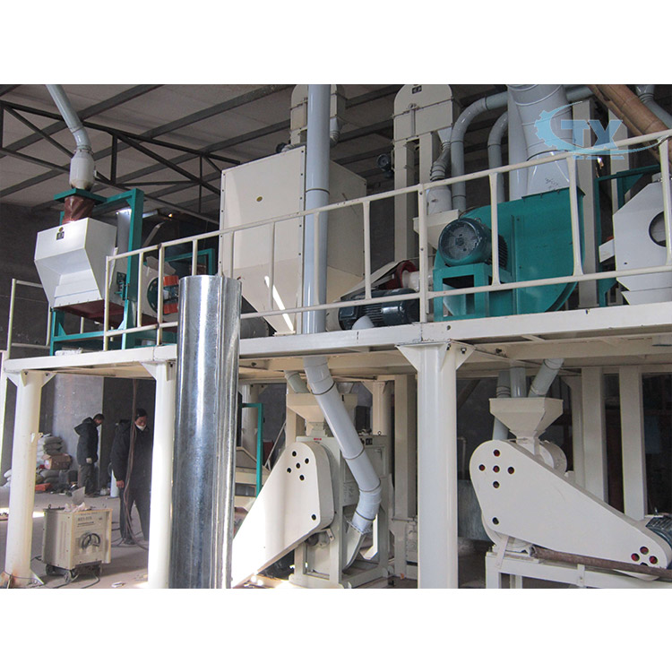 50TPD Corn Flour Milling Processing Equipment Line